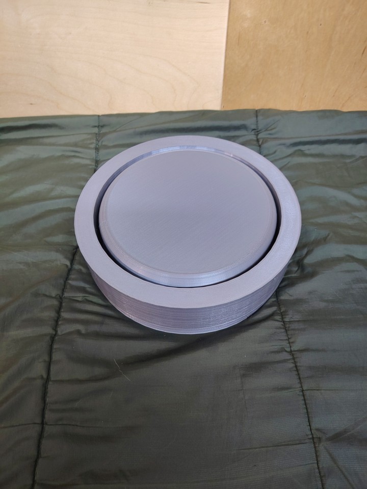 (АРТ008)Формовка для кожи д200*50 круглая