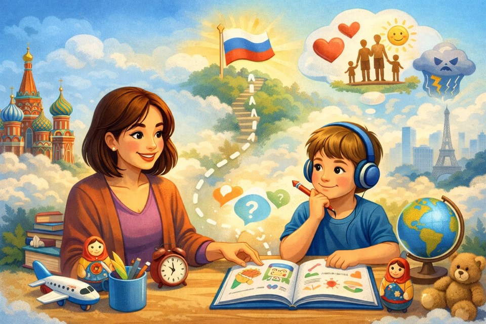 Русский без сопротивления: система занятий для ребёнка-билингва