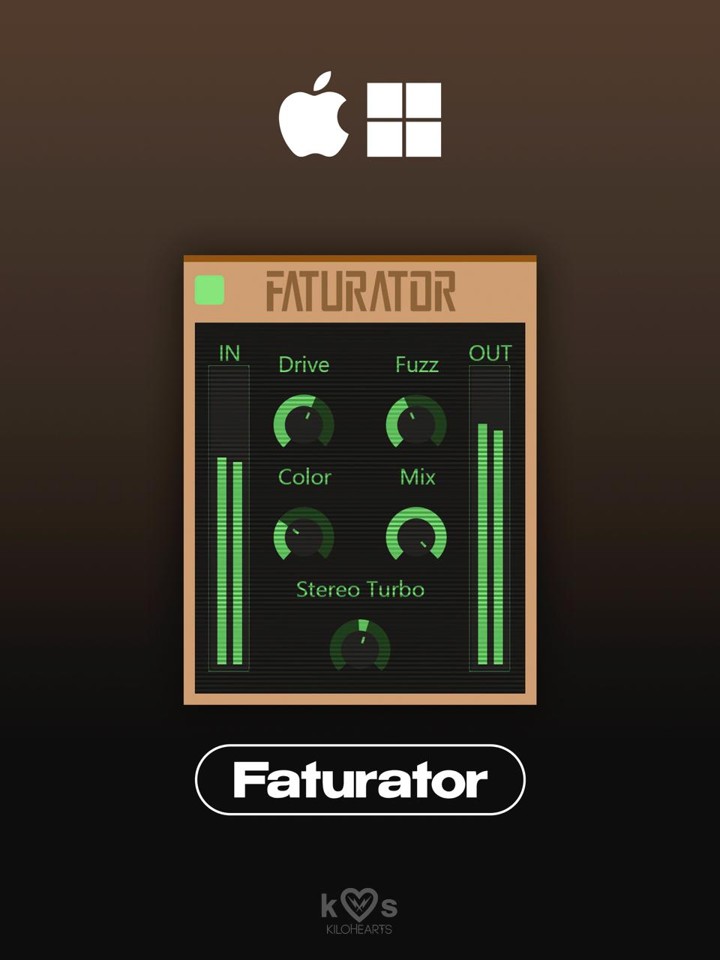 Kilohearts Faturator (Бессрочная лицензионная активация) & Аккаунт с гарантией
