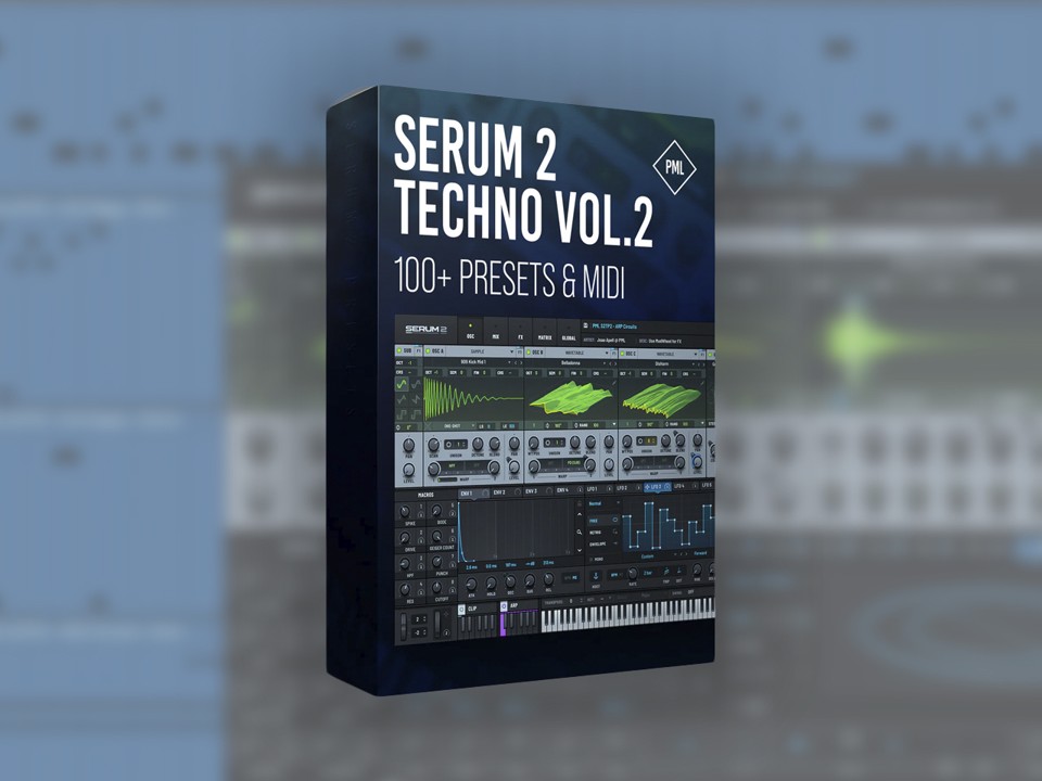 Production Music Live Techno Vol. 2 для Serum