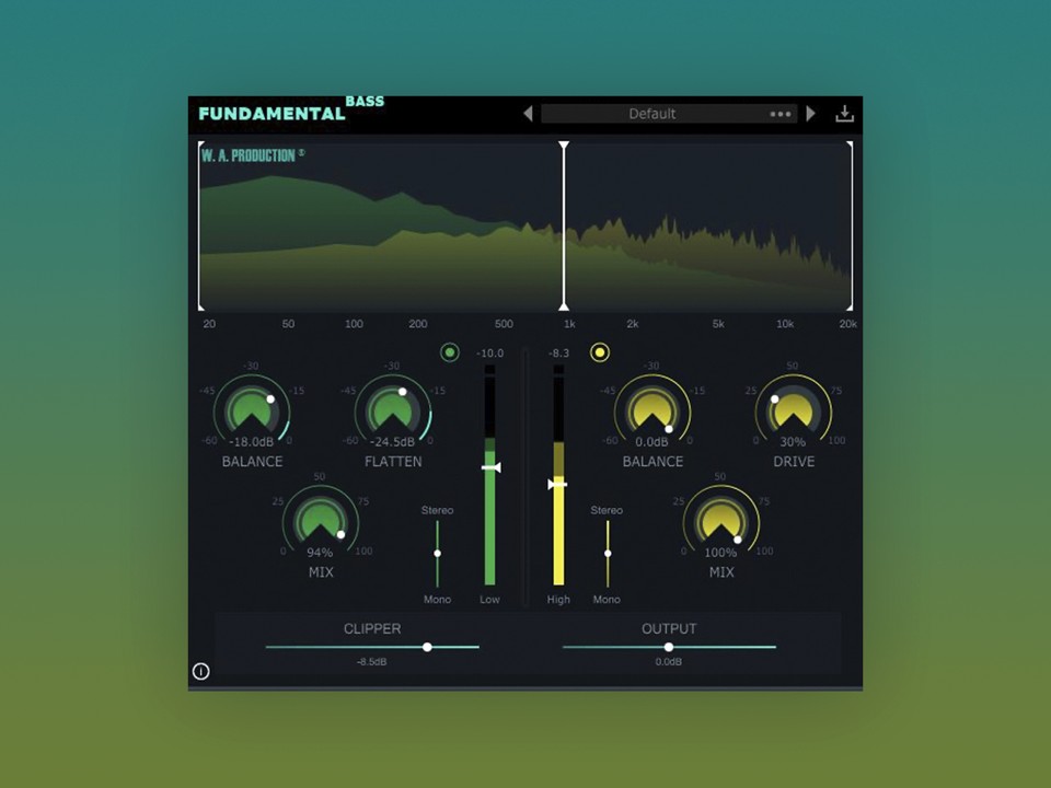 W. A. Production Fundamental Bass