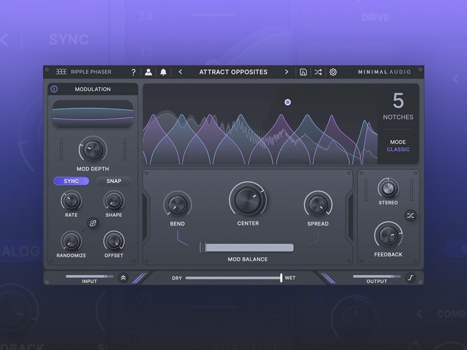 Ripple Phaser by Minimal Audio