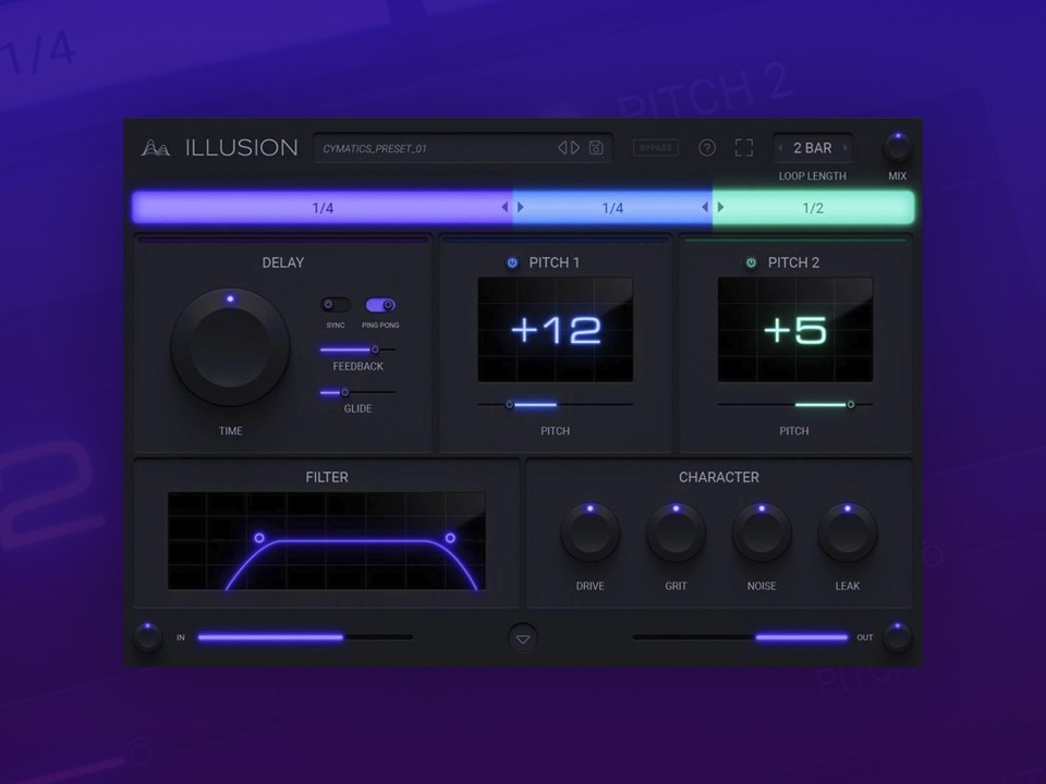 Illusion by Cymatics