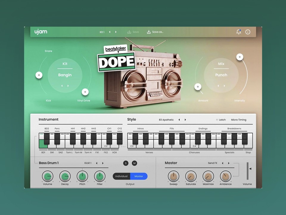 UJAM Beatmaker DOPE 2