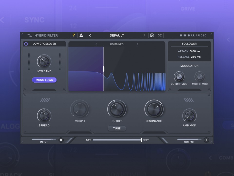 Hybrid Filter by Minimal Audio