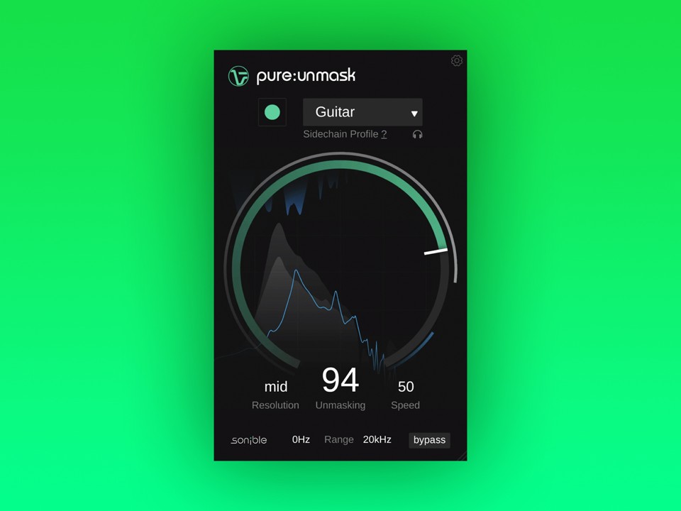Sonible pure:unmask