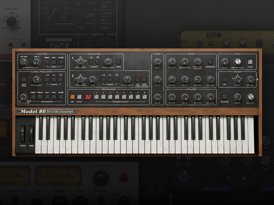 Softube Model 80 Five Voice Synth Plugin 1