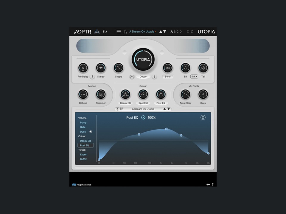 ADPTR Audio Utopia by Plugin Alliance (Место в активации)