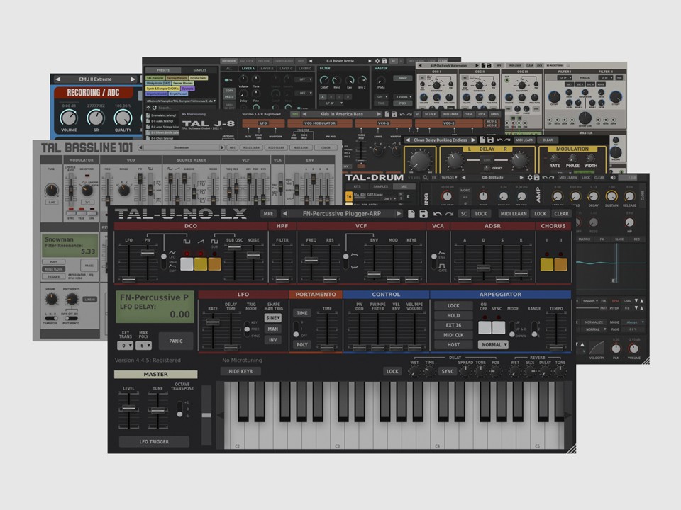 TAL Complete Bundle by TAL Software (8 Plug-ins)