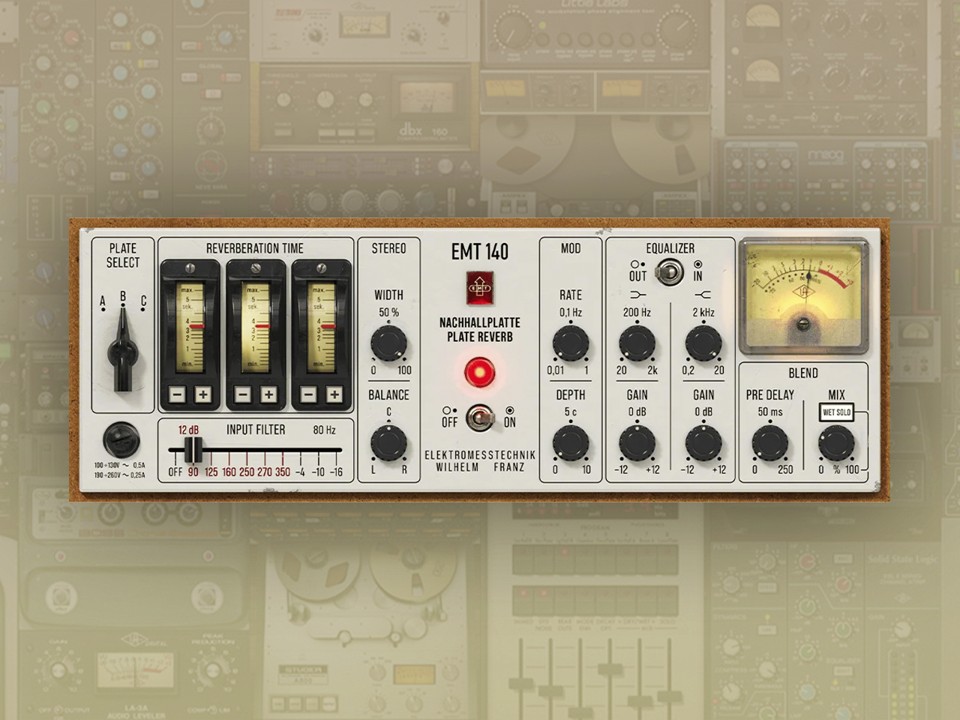 UAD EMT 140 Classic Plate Reverberator