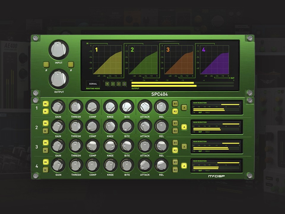 McDSP SPC2000 Serial/Parallel Compressor на 12 Месяцев
