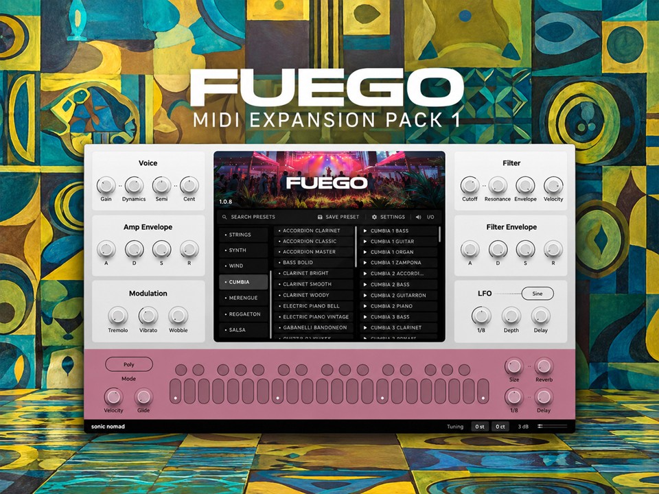 Fuego MIDI Expansion 1 by Sonic Nomad