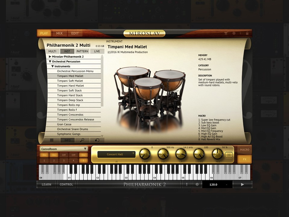Orchestral Percussion by IK Multimedia