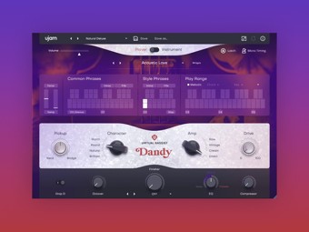 UJAM Virtual Bassist DANDY