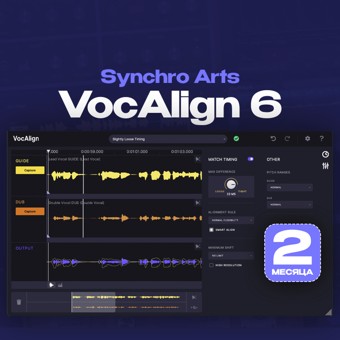 VocAlign 6 от Synchro Arts (Доступ на 2 месяца)