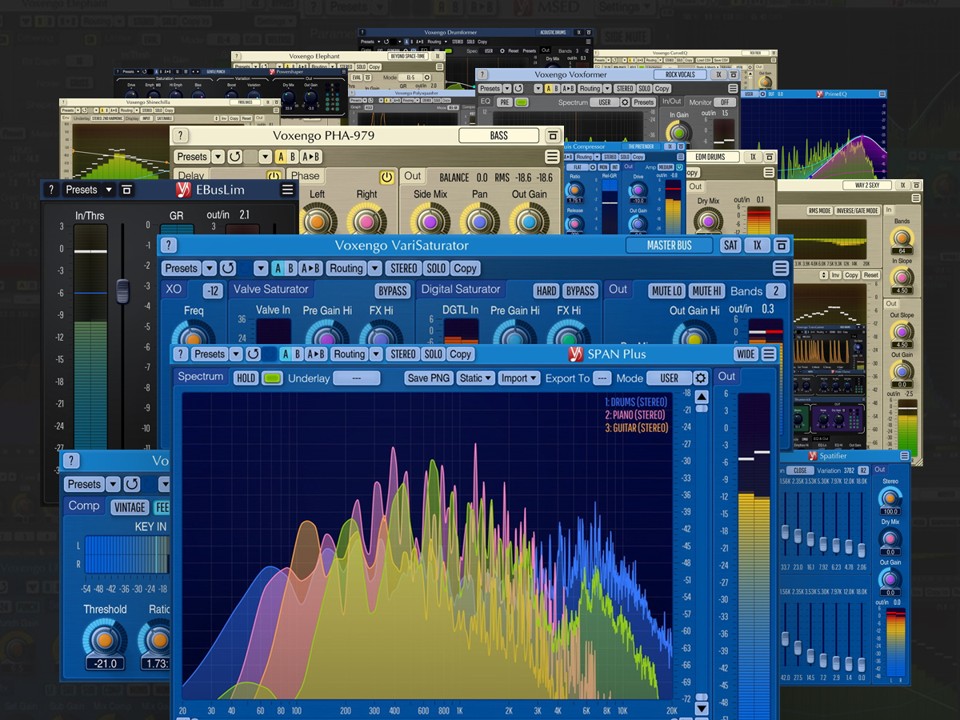 Voxengo Complete Bundle (36 Plug-ins) 1