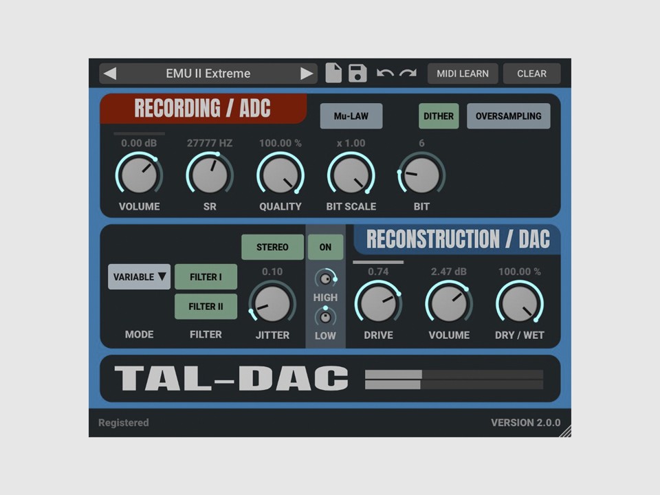 TAL-DAC by TAL Software