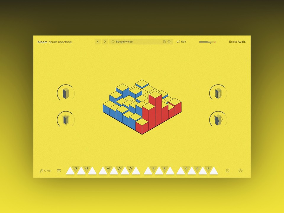 Bloom Drum Machine by Excite Audio