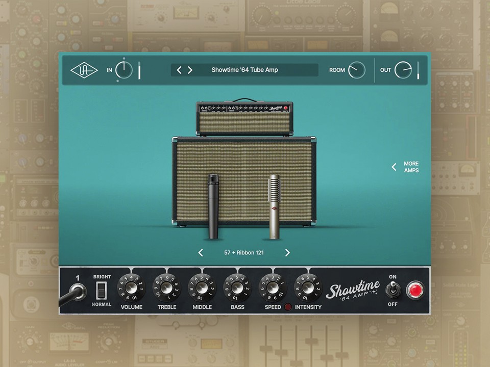 UAD Showtime ’64 Tube Amp