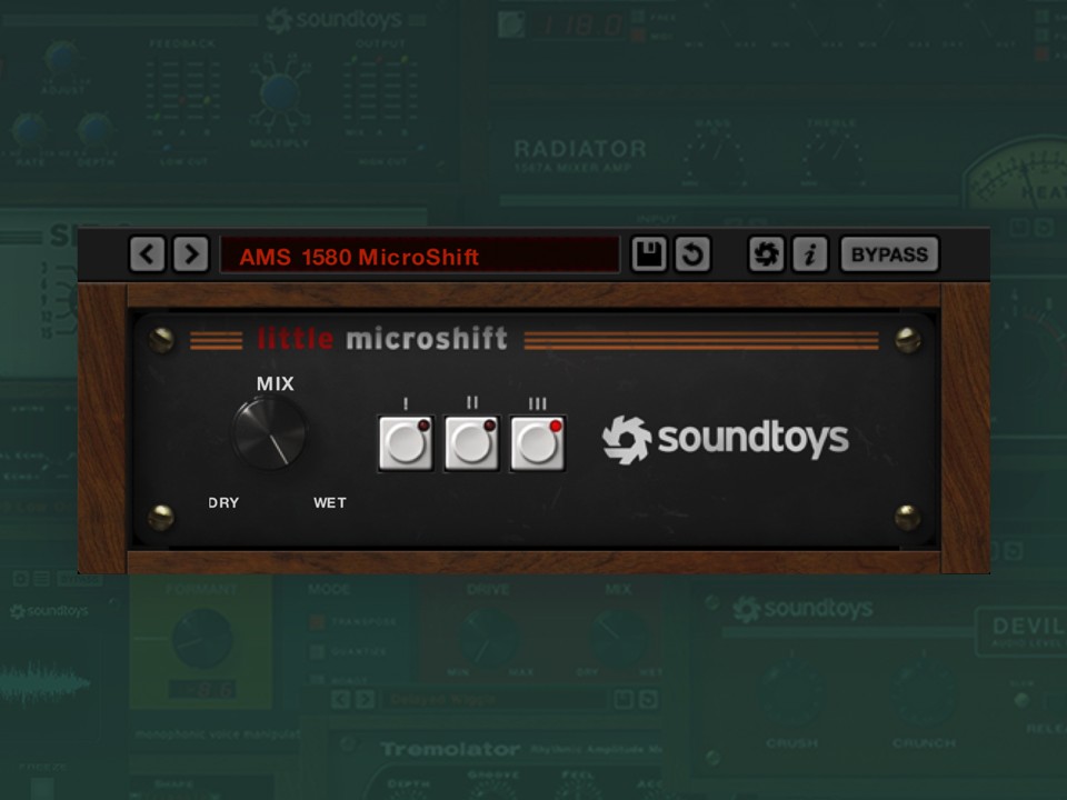 Soundtoys Little Microshift