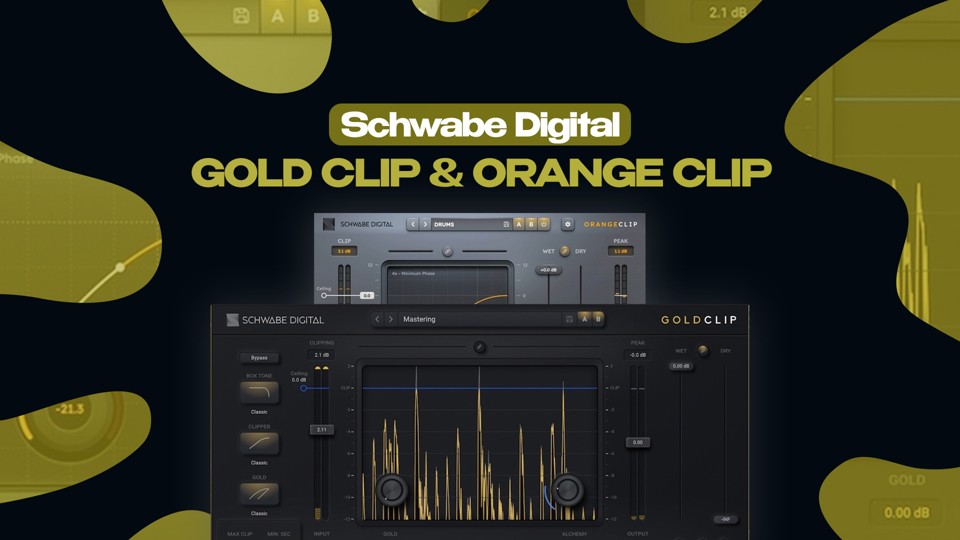 Orange Clip 3 & Gold Clip