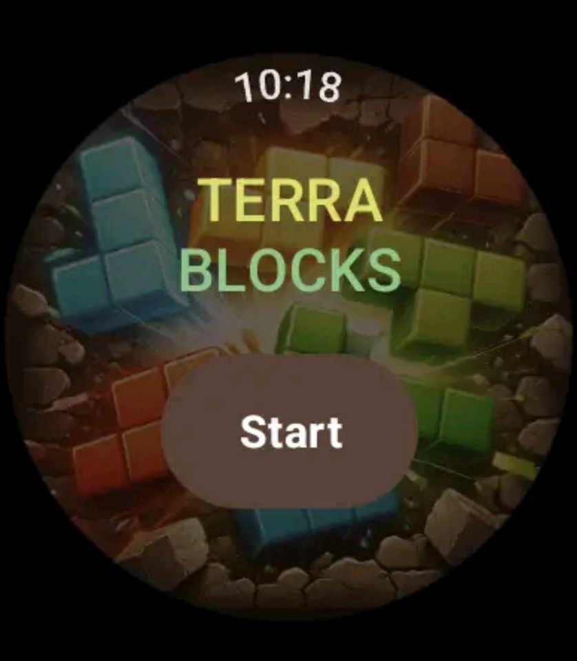 Тетрис WearOS 2