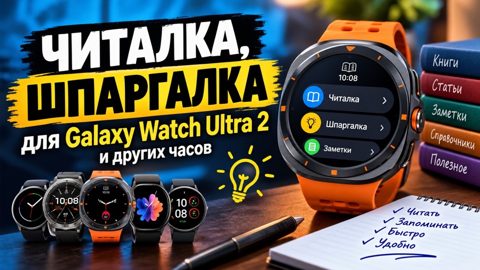 Читалка Шпаргалка Watch
