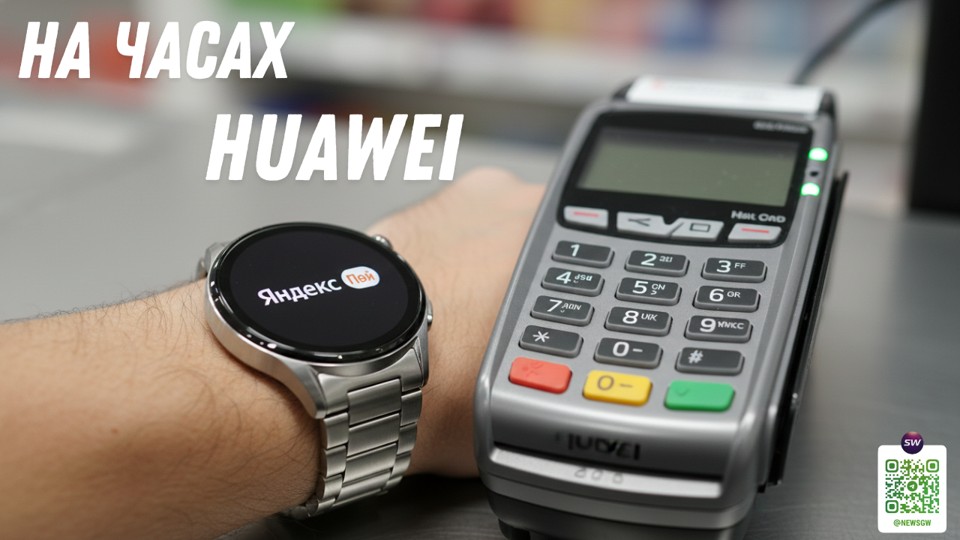 Яндекс Пэй на часах Huawei Watch 3, 3PRO, Watch 4, 4 PRO Инструкция