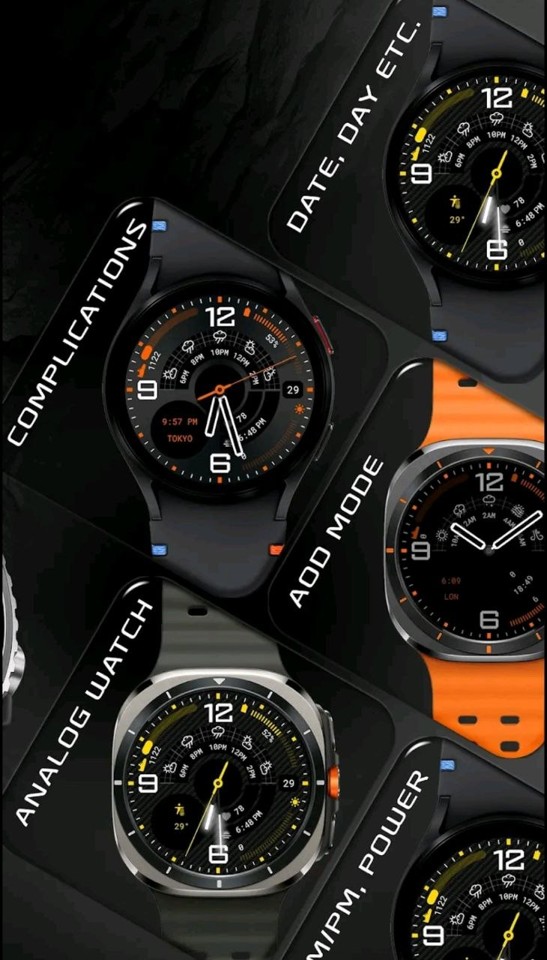 Galaxy Ultra 2 Watch Face 3
