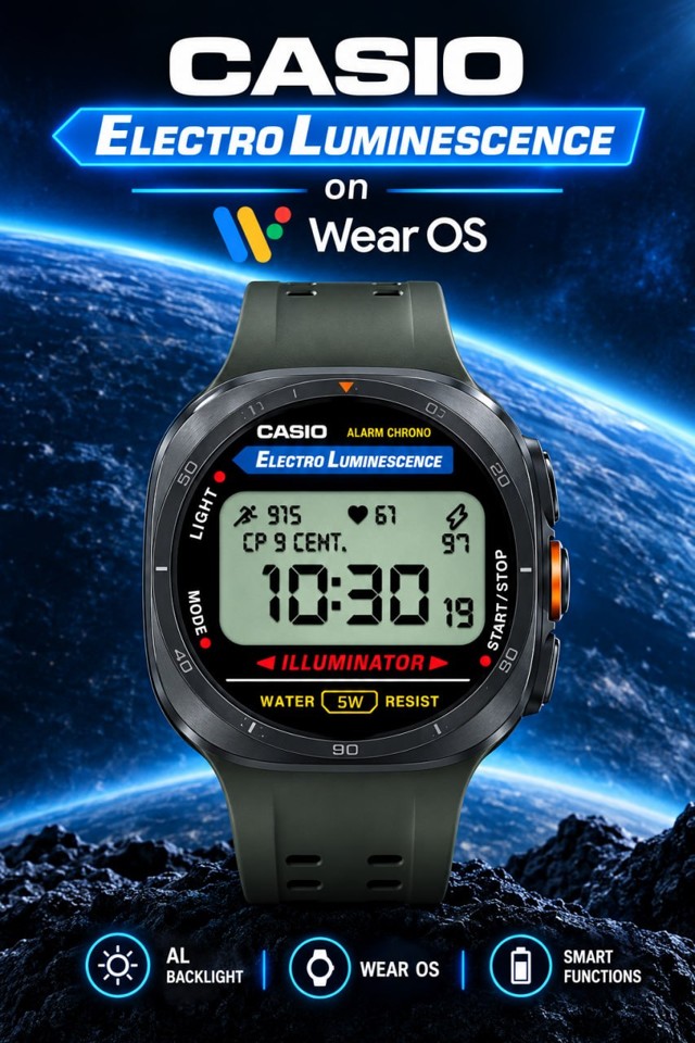 Casio Electro Luminescence