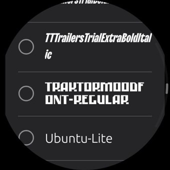 Шрифты WearOS 46шт 6