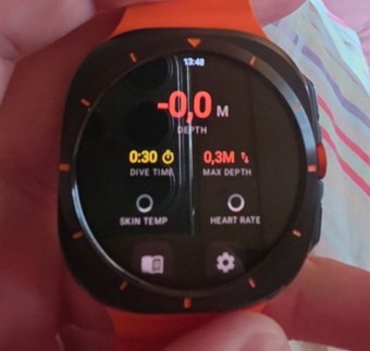 Dive для дайвинга, трекер для снорклинга на часах c WearOS 2