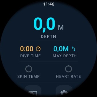 Dive для дайвинга, трекер для снорклинга на часах c WearOS 5