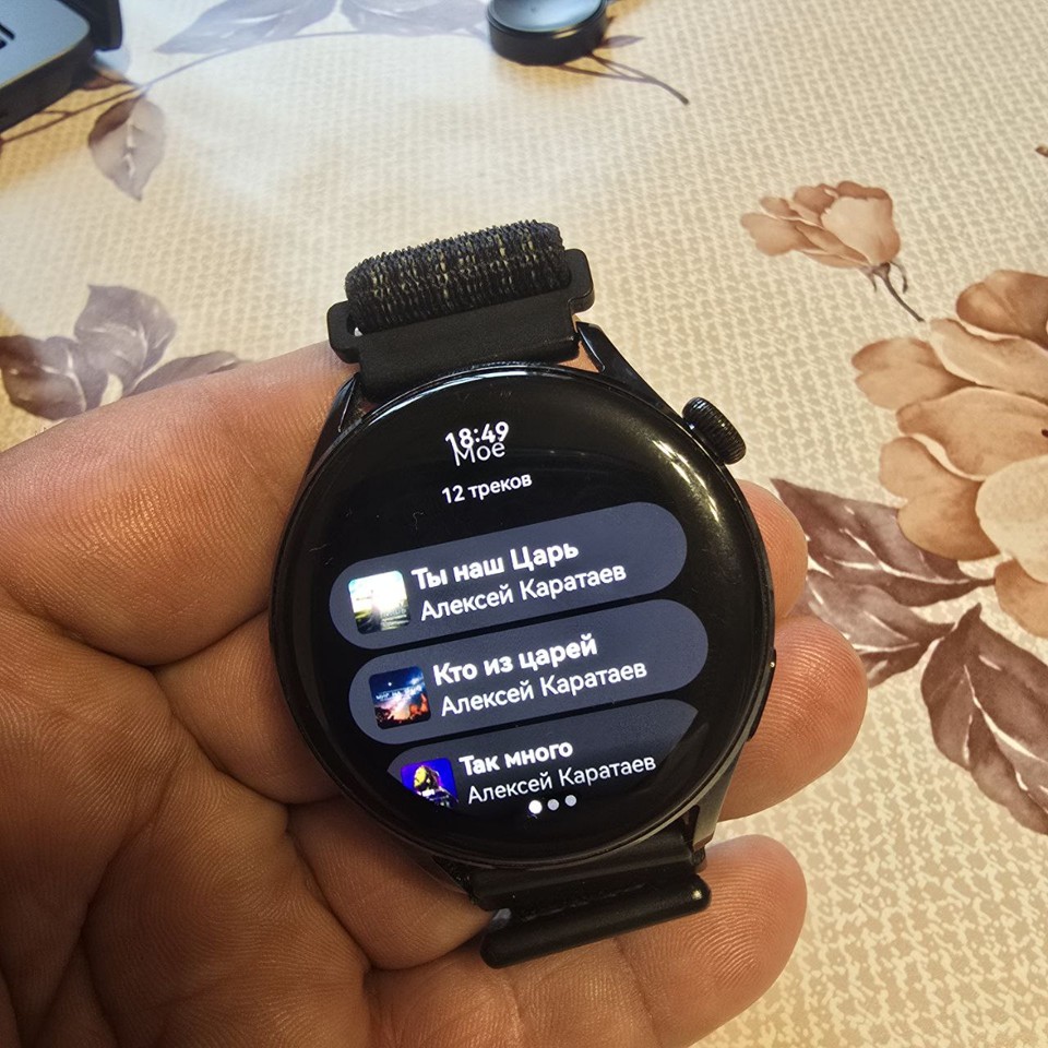 Яндекс Музыка для часов Huawei Watch 3,4