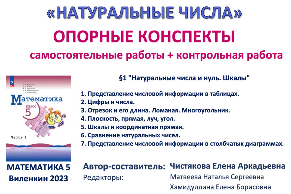 1.🆗5 кл Натуральные числа
