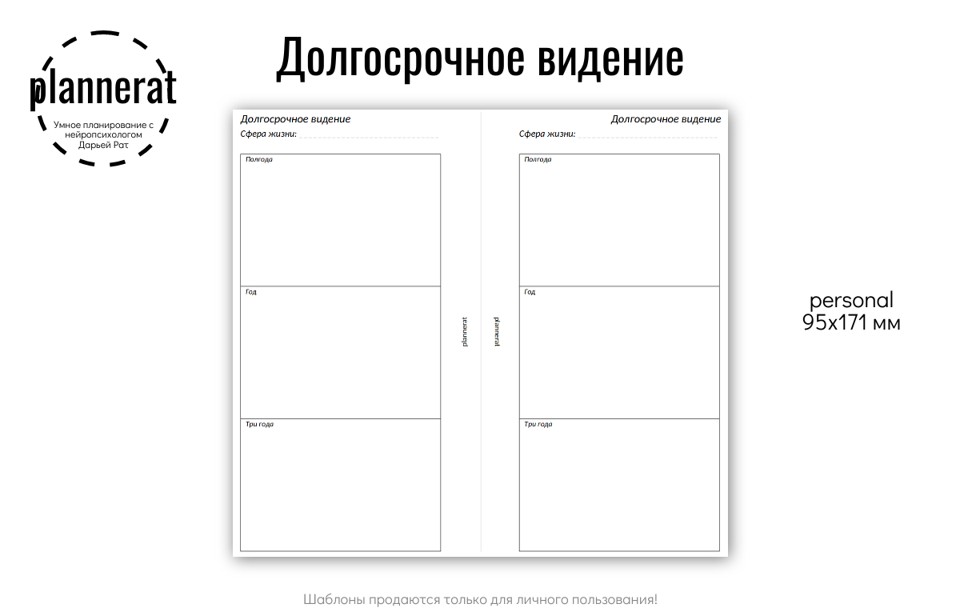 Долгосрочное видение