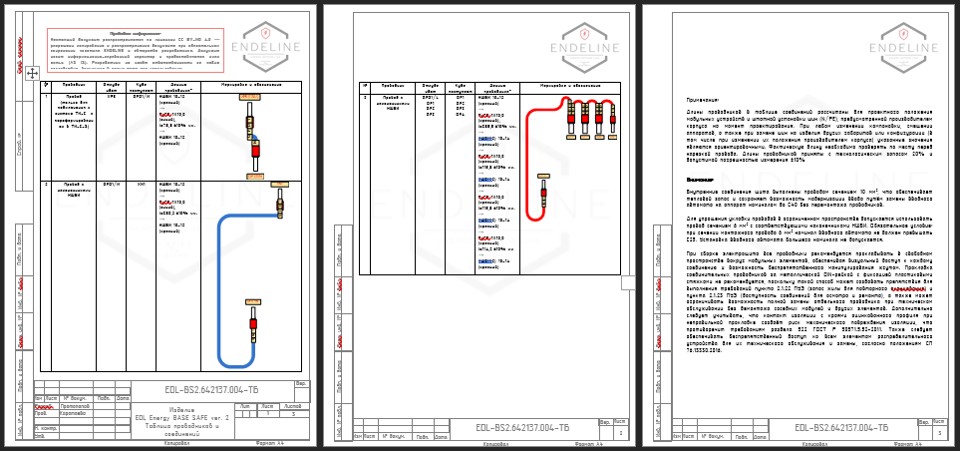 04 ТБС (Таблица проводников и соединений) EDL Energy BASE SAFE ver 2 1