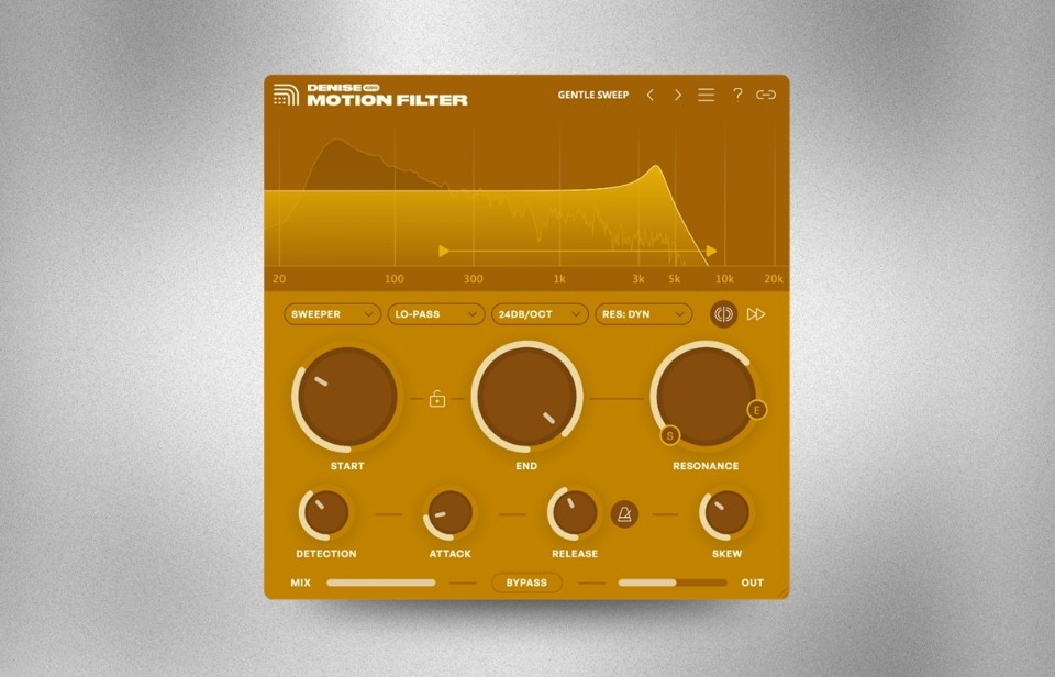 Denise Audio Motion Filter