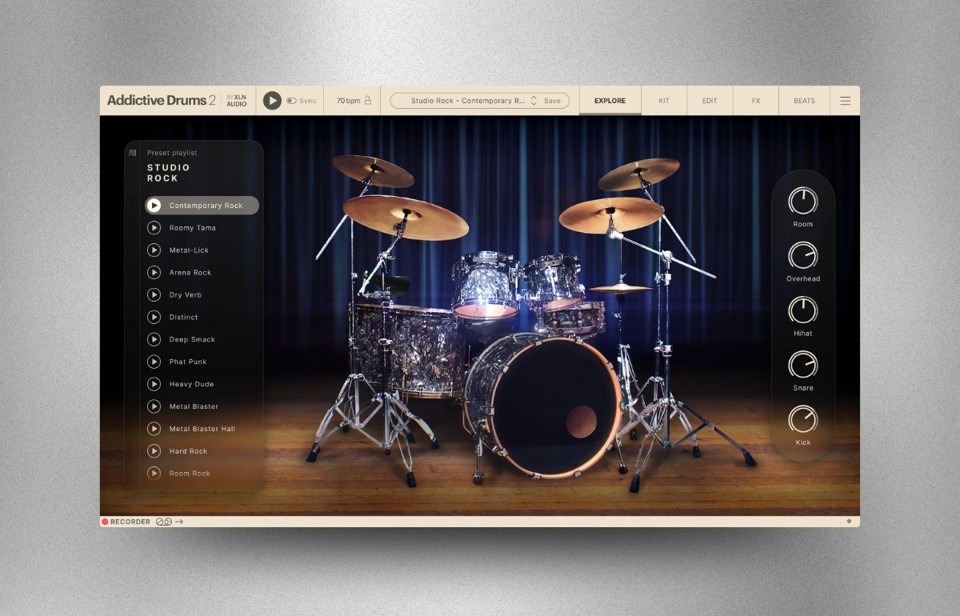 XLN Addictive Drums 2: Studio Rock