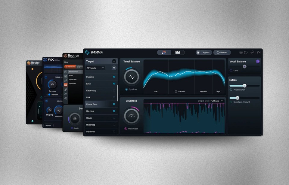 iZotope 12 Elements Suite (Ozone 12 Elements, RX 12 Elements, Nectar 4 Elements, Neutron 5 Elements)