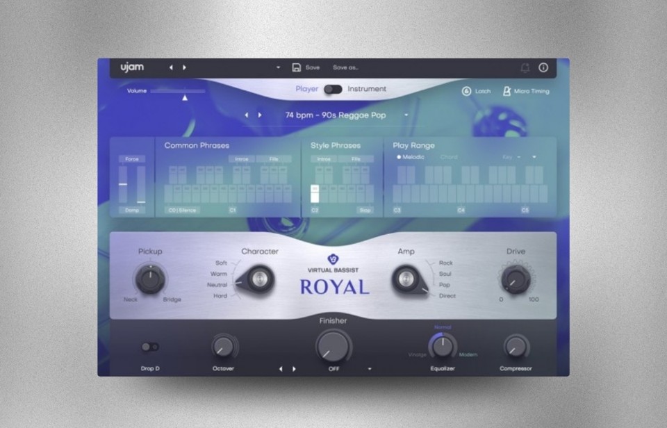 UJAM Virtual Bassist ROYAL