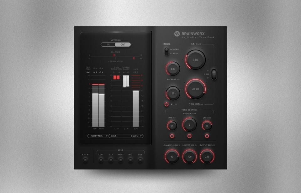 Brainworx bx_limiter True Peak (Plugin Alliance)