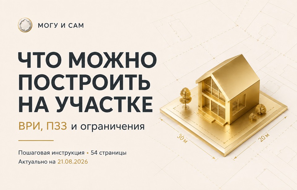Что можно построить на участке — ВРИ, ПЗЗ и ограничения