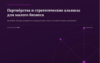 Партнёрства и стратегические альянсы для малого бизнеса 2