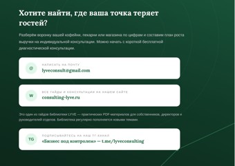 Воронка продаж для кофейни, пекарни и магазина у дома: как прохожий становится постоянным гостем 4