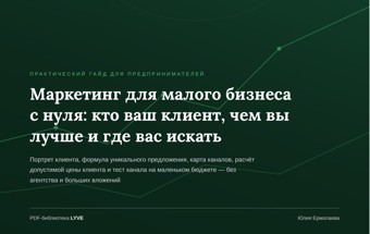 Маркетинг для малого бизнеса с нуля: кто ваш клиент, чем вы лучше и где вас искать 2