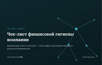 Чек-лист финансовой гигиены компании 2
