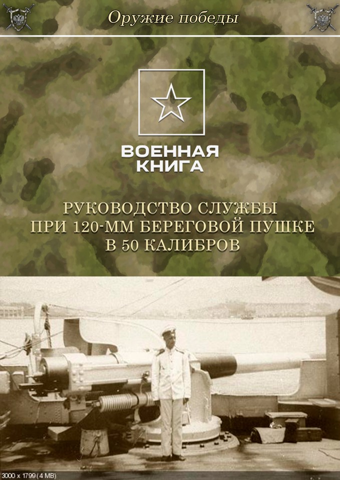 Руководство службы при 120-мм береговой пушке в 50 калибров 1