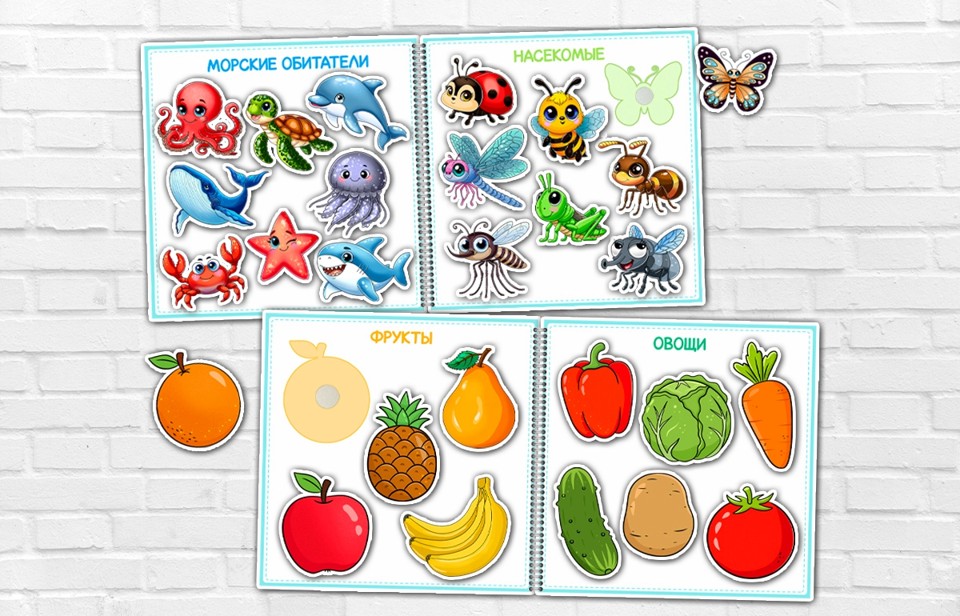 Мой первый альбом на липучках